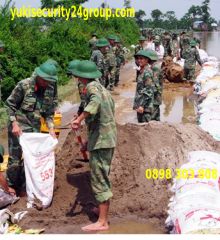 Bảo vệ tuyến đê xung yếu
